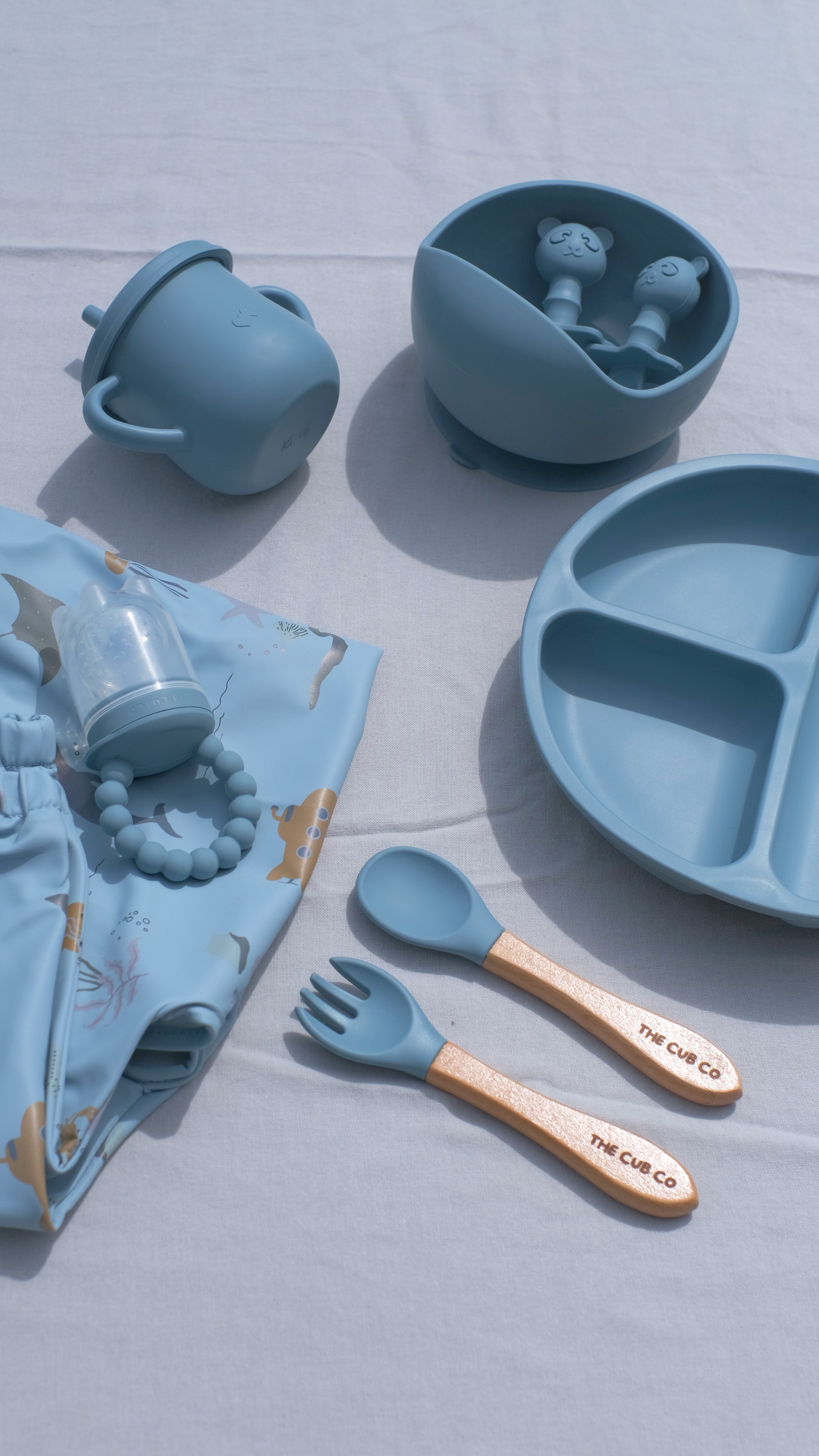 The Cub Co Complete Weaning Set - Blue