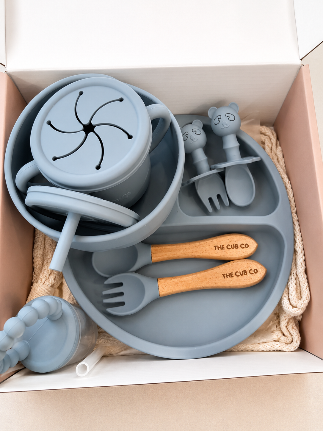 The Cub Co Complete Weaning Set - Blue